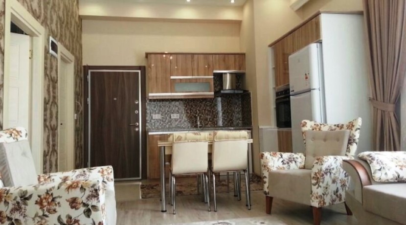 Key ready luxury apartments in Esenyurt - open plan living areas