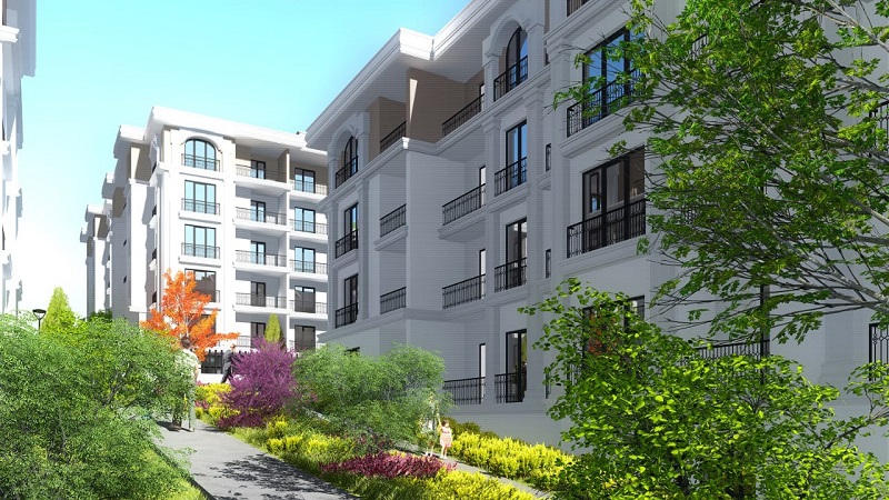 Affordable Istanbul Apartments - Off-Plan -Landscaped gardens