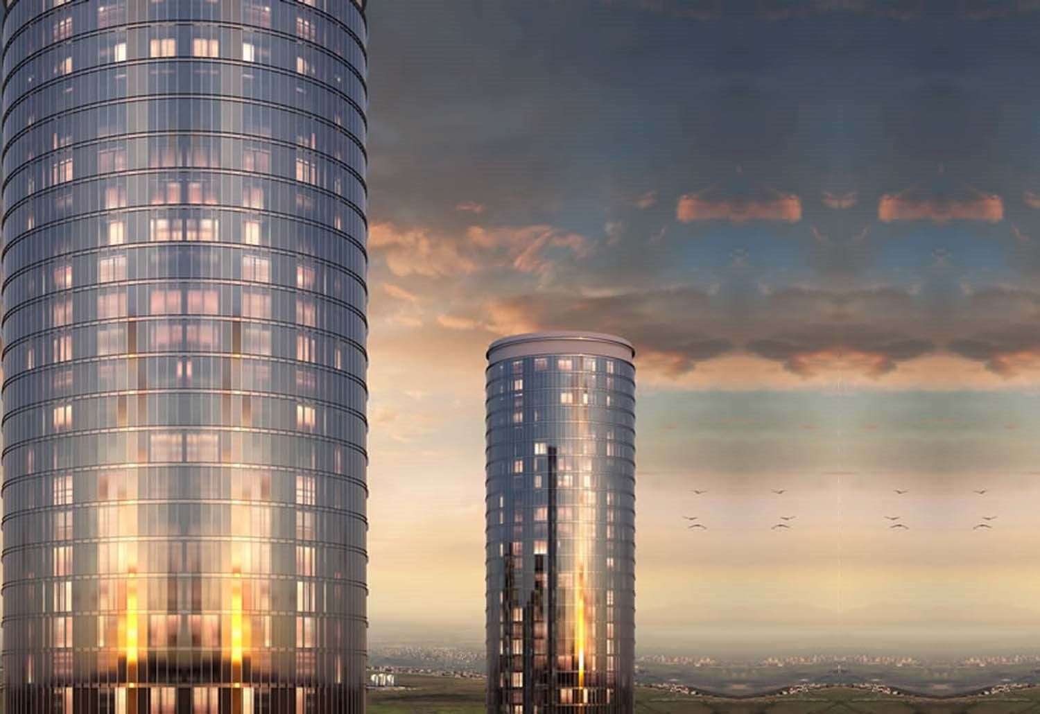 Istanbul Apartments - Rental Guarantee - One rotunda tower