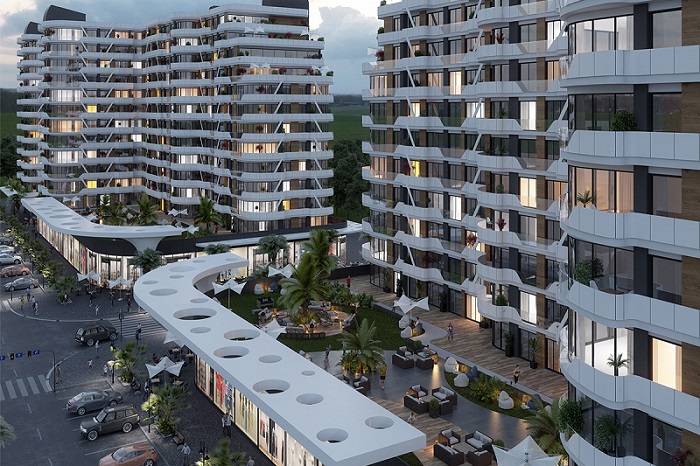 Sea View Istanbul Apartments - Residential and shopping complex