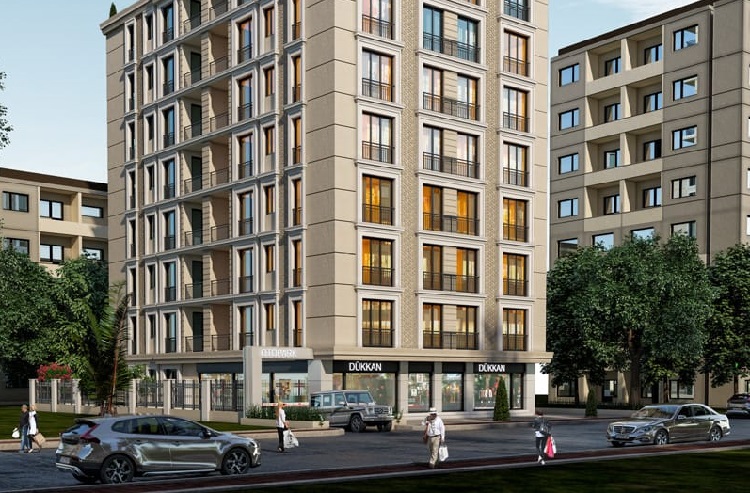 Affordable 2-Bed Istanbul Apartments - Small boutique complex