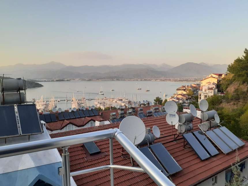 Fethiye Town Marina Penthouse - Sea and marina views