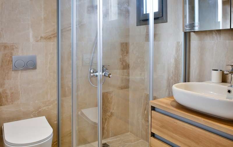 Sea View Contemporary Yalikavak Villas - 5 en-suite shower rooms