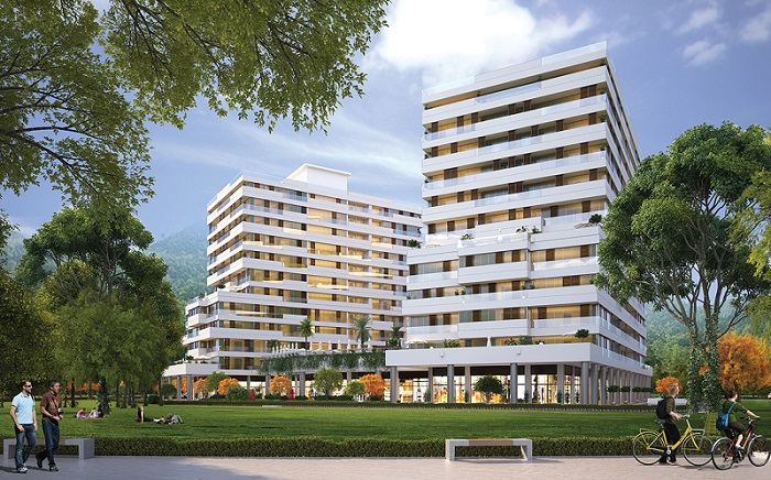 Luxury Apartments - Istanbul City Centre - Modern city centre complex