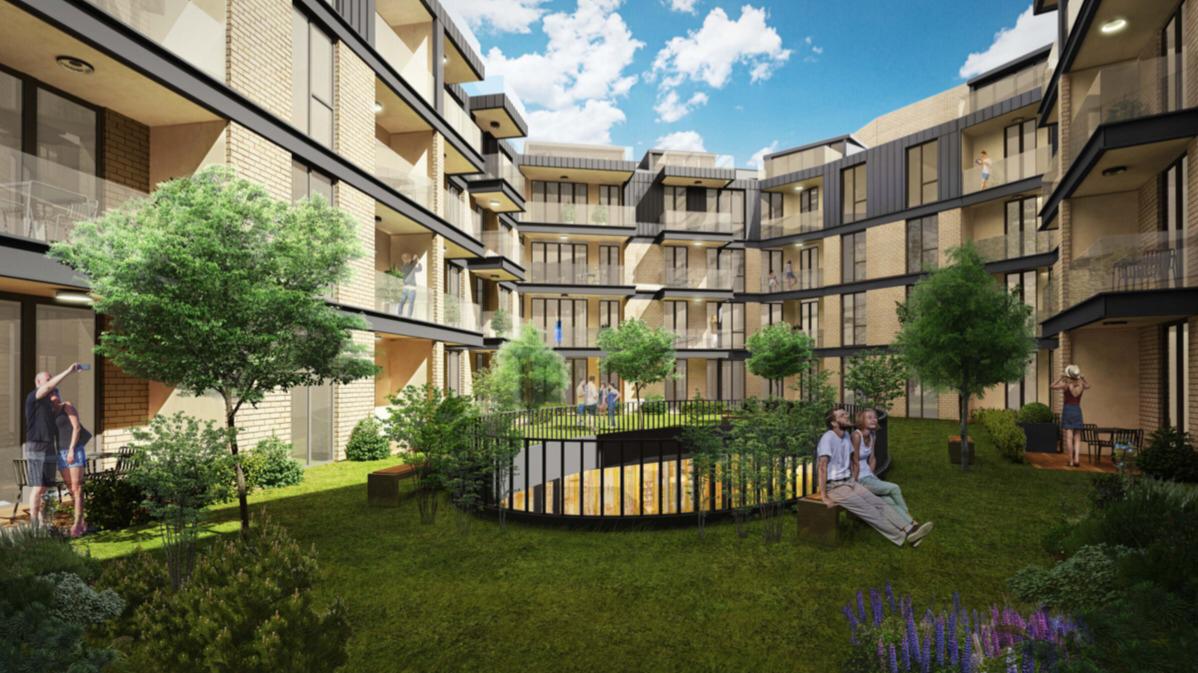 Istanbul Luxury Apartments - Off-Plan - Courtyard gardens