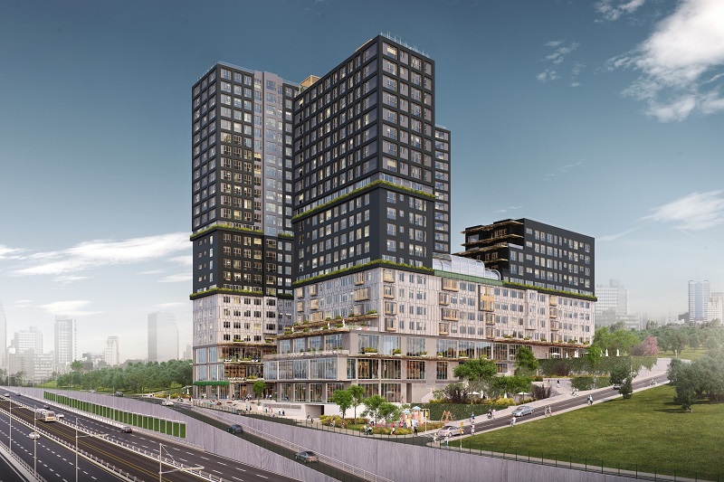 Asian Istanbul Sea View Property - Modern complex