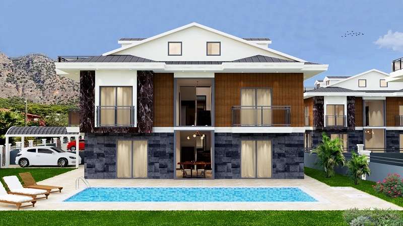 Luxury Gocek Villa - Near Completion - Large private gardens