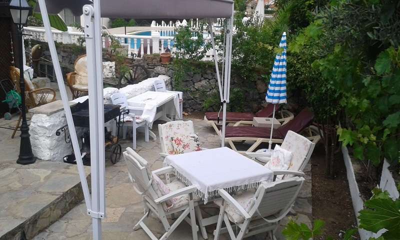 Traditional 3-Bed Villa - Hisaronu - Court yard garden