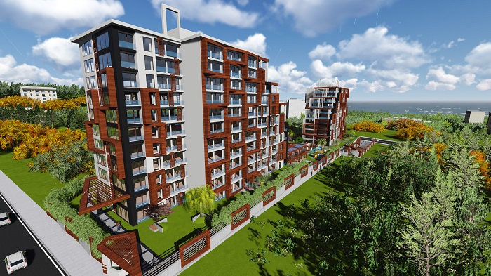 Modern Istanbul Apartments - Off-Plan - Low-rise complex