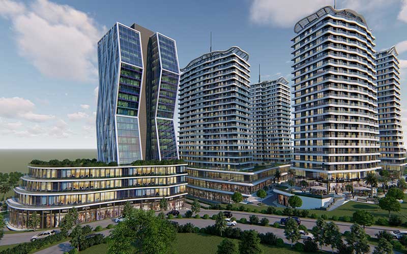 New Luxury Istanbul Apartments - New modern complex