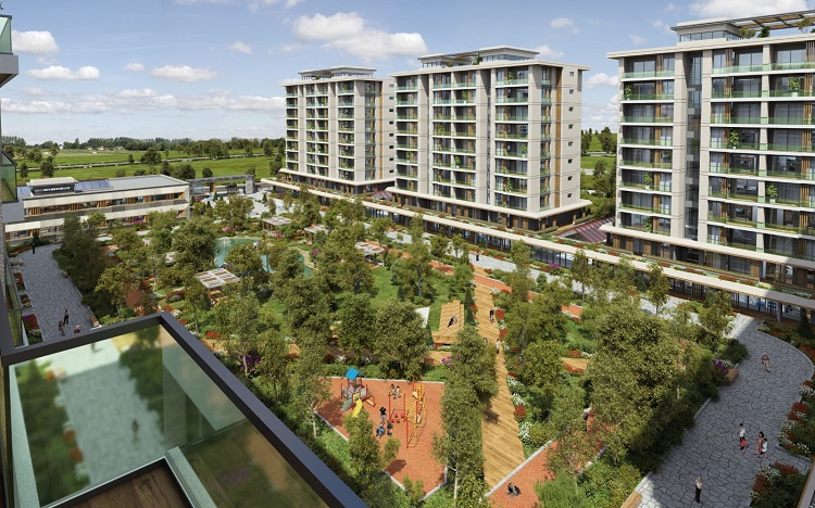 Istanbul Smart Homes - Off-Plan - Vast landscaped gardens