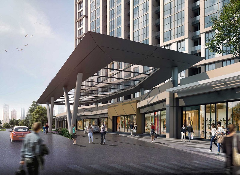 Off-Plan Modern Istanbul Apartments - Shopping and dining on-site