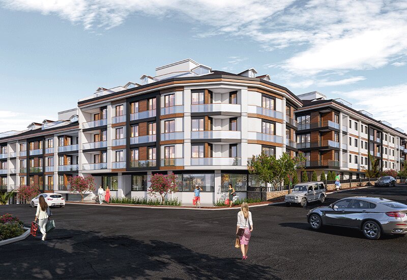 Off-Plan Istanbul Marina Apartments - Walled and gated