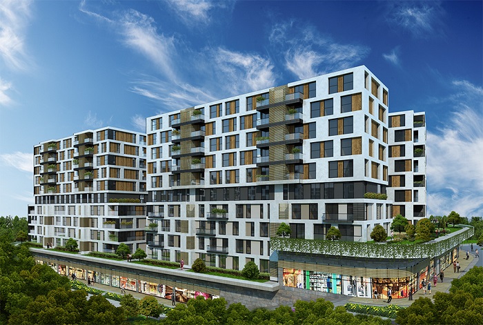 Istanbul Smart Home Apartments - Turnkey - Shopping and dining on-site