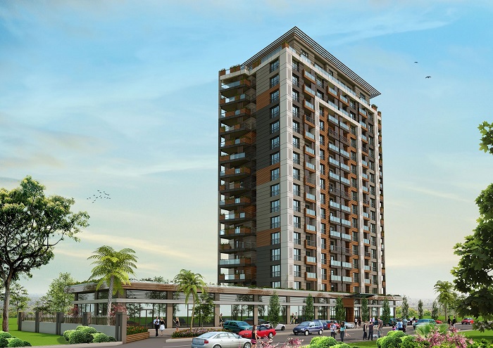 Key Ready Istanbul Investment Apartments - Small modern complex