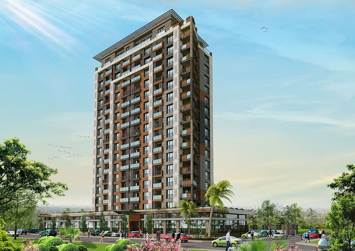 Key Ready Istanbul Investment Apartments - One modern apartment block