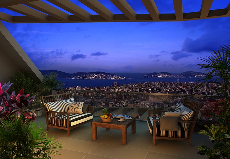 Asian Istanbul Sea View Apartments - Princess Island Views
