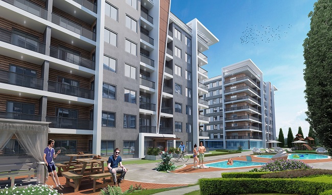 Istanbul Modern Apartments - Sea View - Seating areas