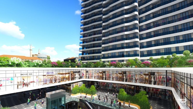 New Istanbul Smart Home Apartments - Shopping and residential complex