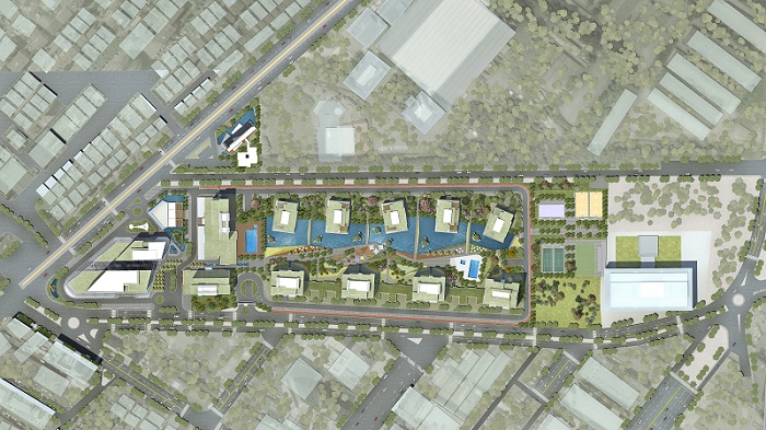 Asian Istanbul Smart Home Apartments - Site plan