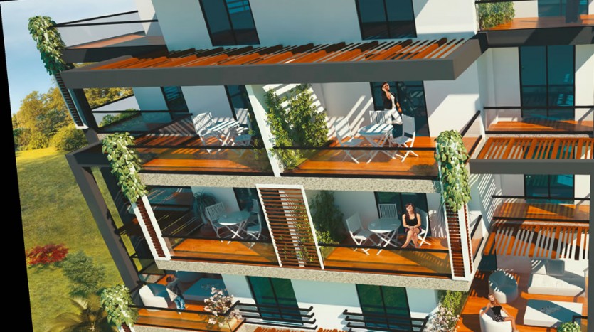 Pendik sea view apartment- Balconies