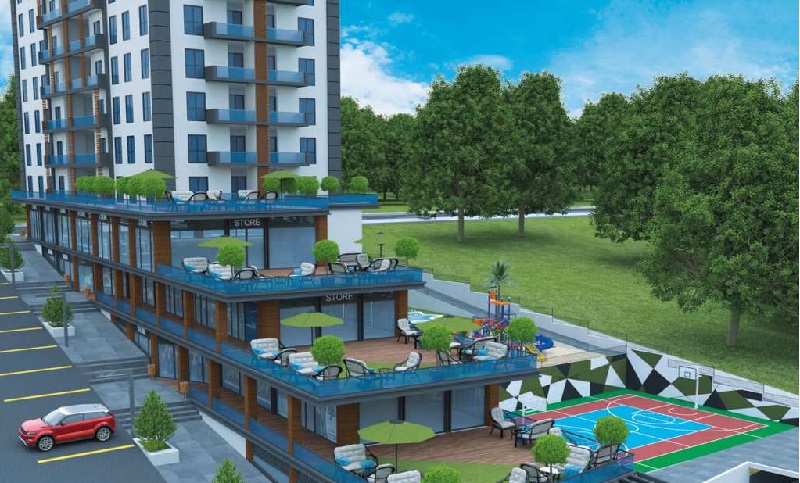 Key Ready Istanbul Modern Apartments - On-site shopping and dining