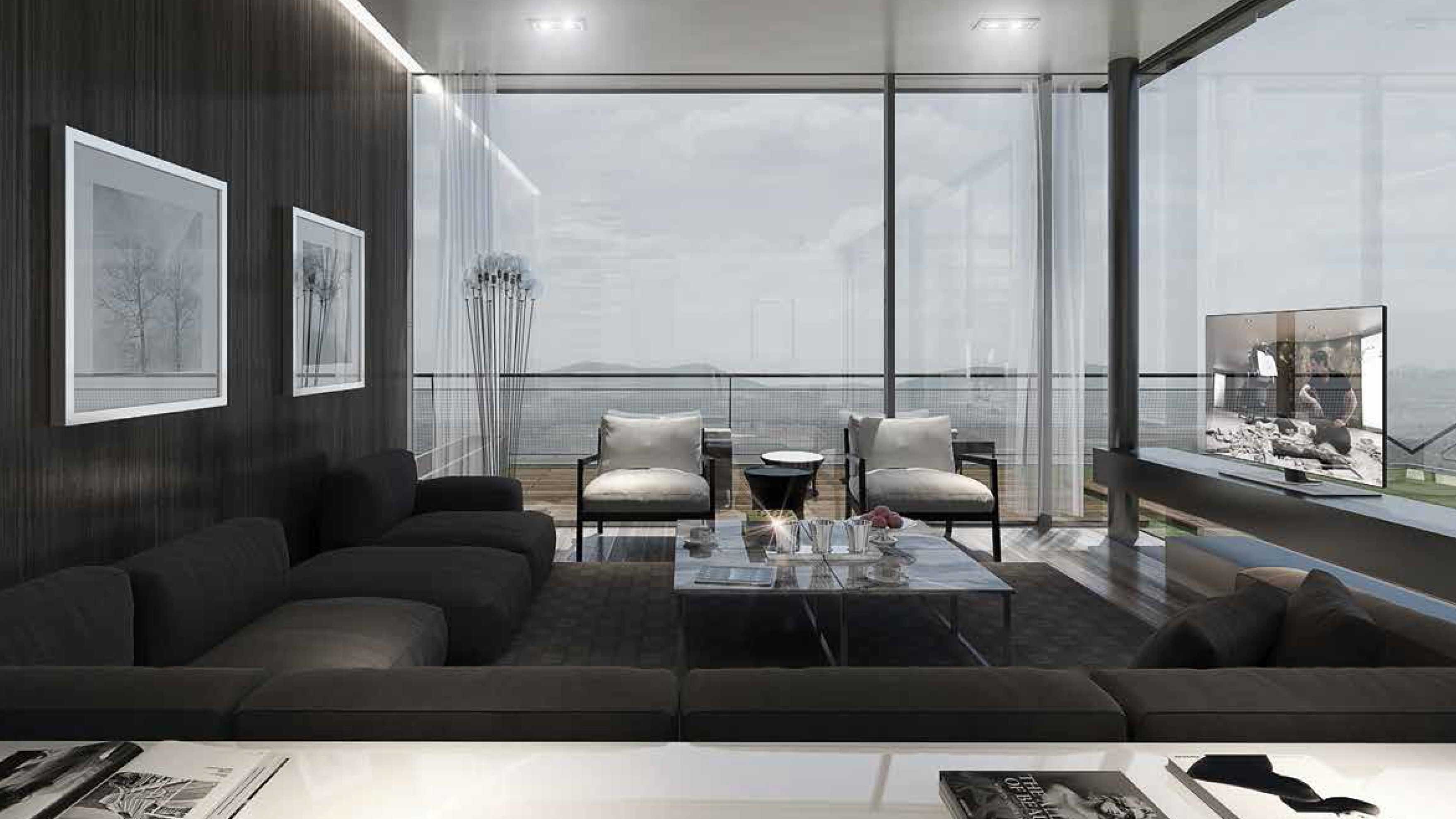 Zekeriyakoy modern conceptual villas- living area