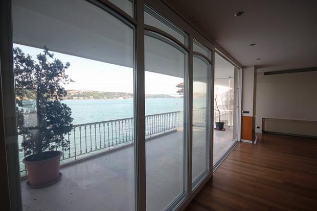 Yenikoy Bosphorus view apartments - view from lounge windows