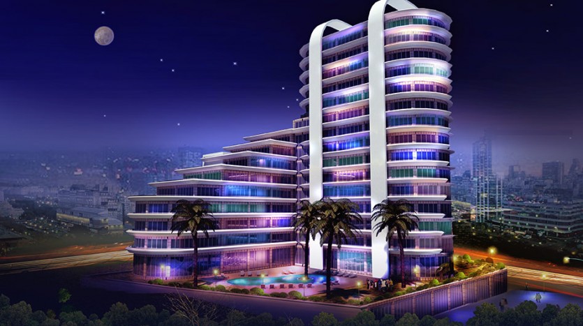 Luxury off plan Avcilar apartments - complex view