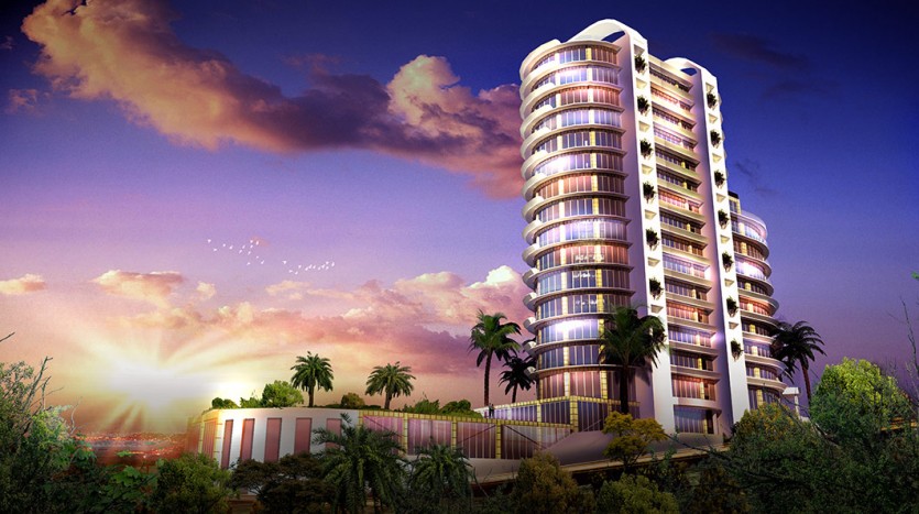 Luxury off plan Avcilar apartments - complex view