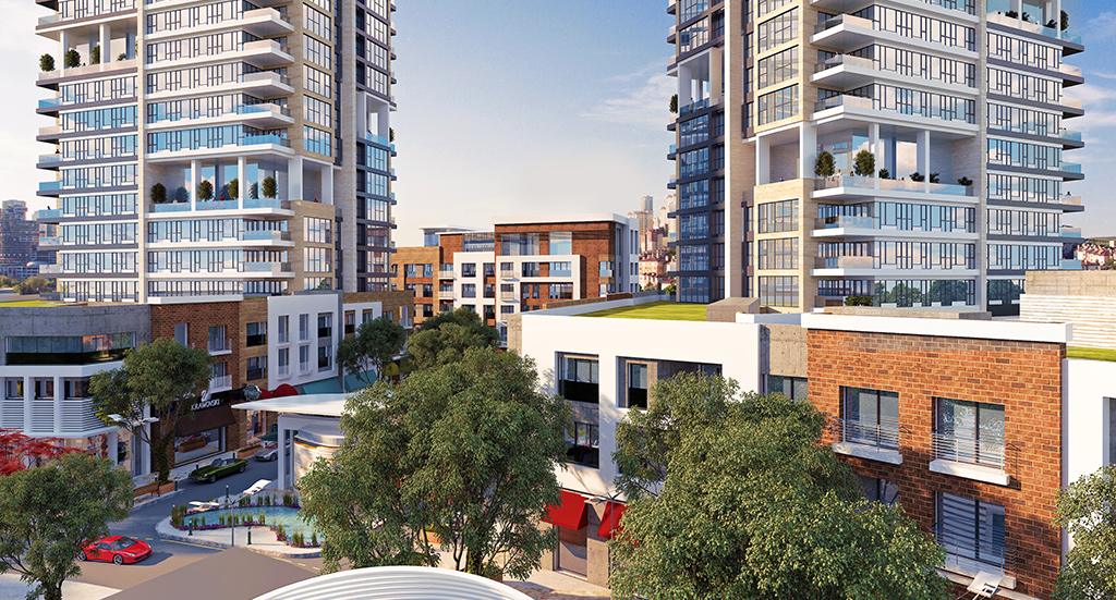 Istanbul Apartments - Smart Homes - High and low rise apartment blocks