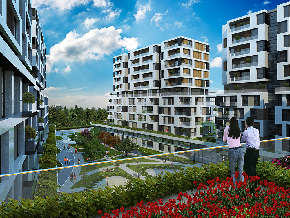 Turnkey Istanbul Luxury Apartments - Nature views