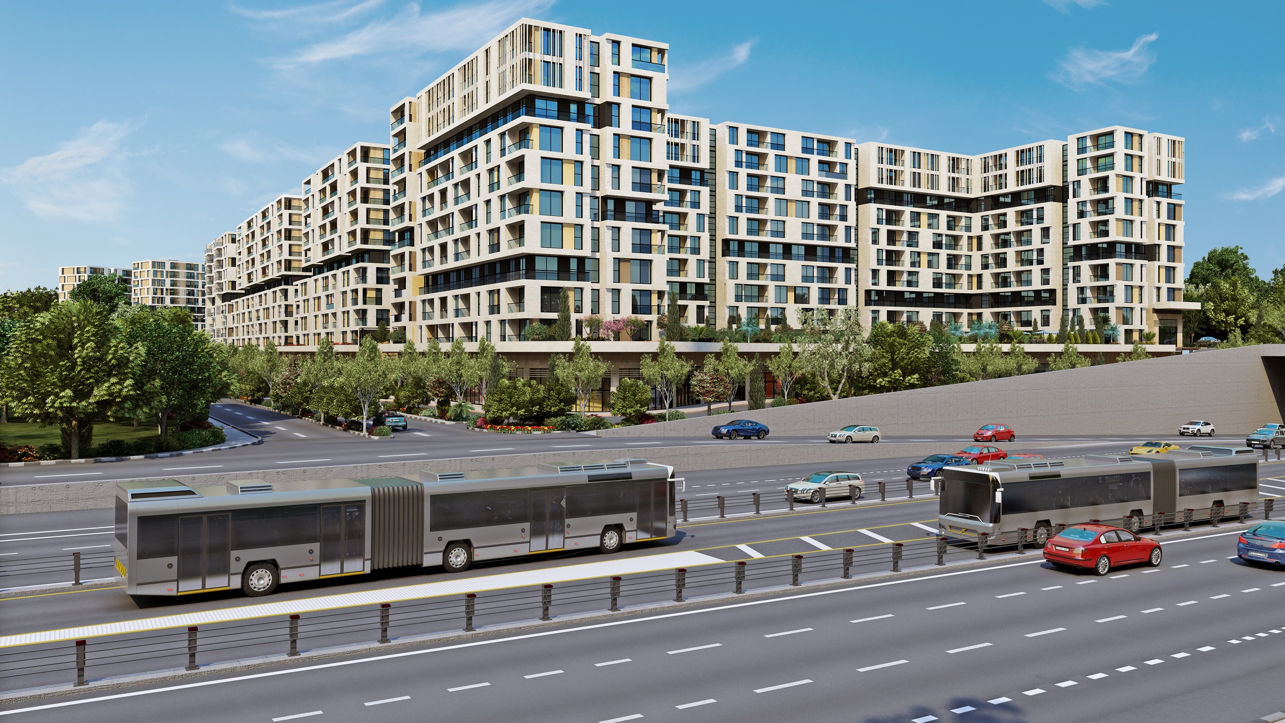 Turnkey Istanbul Luxury Apartments - Great city connections