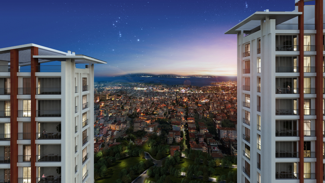 Asian Istanbul Sea View Apartments - Sea, island, nature and city views