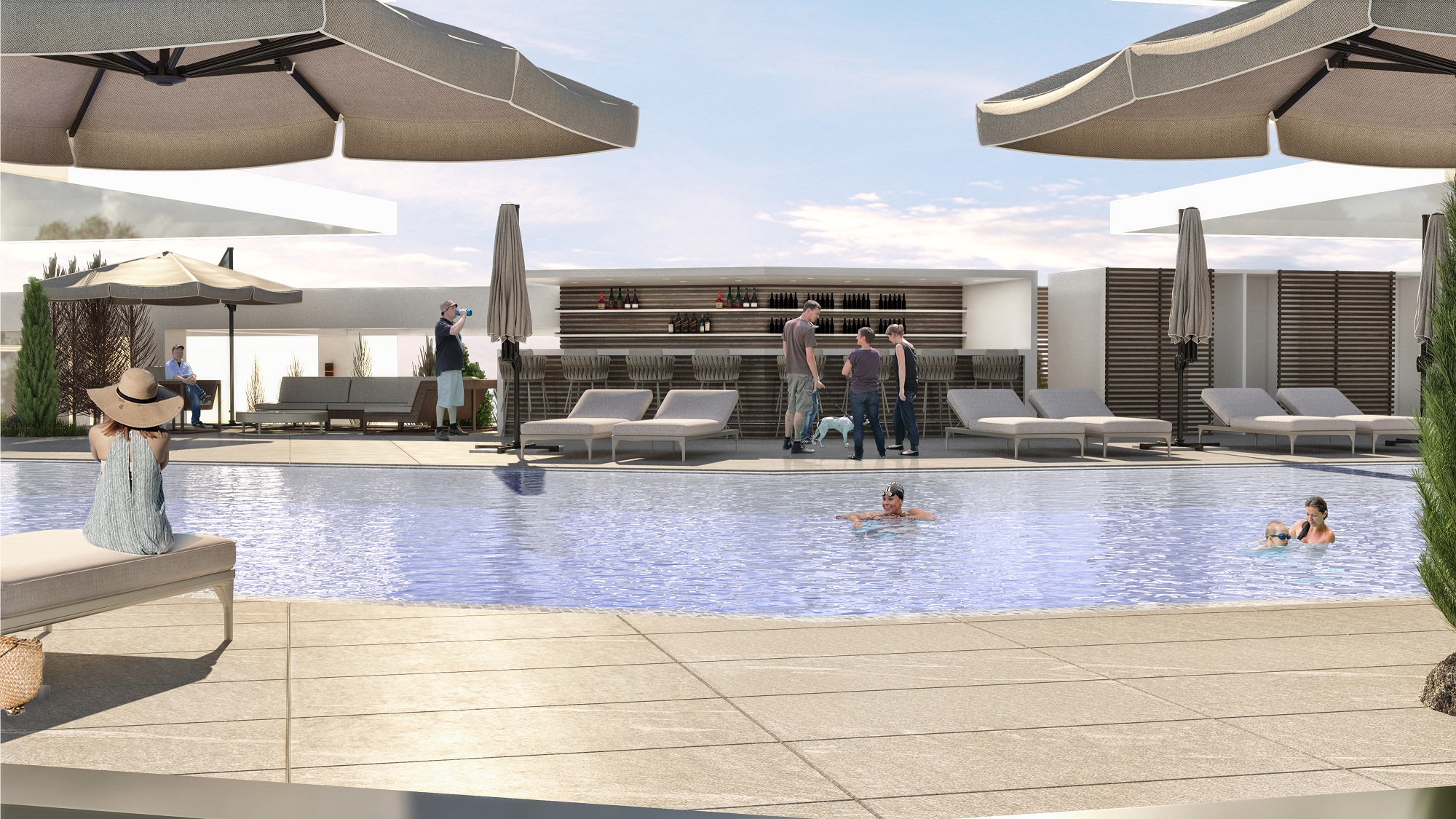 Istanbul Luxury Apartments - Central Location - Outdoor pool