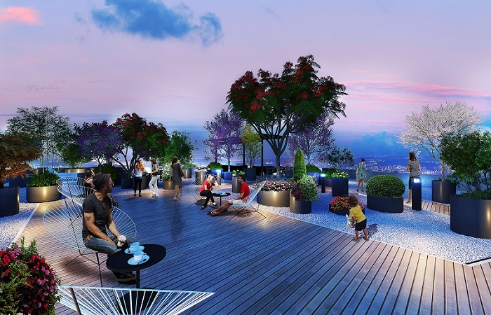 Istanbul Luxury Nature View Homes - Communal garden terrace