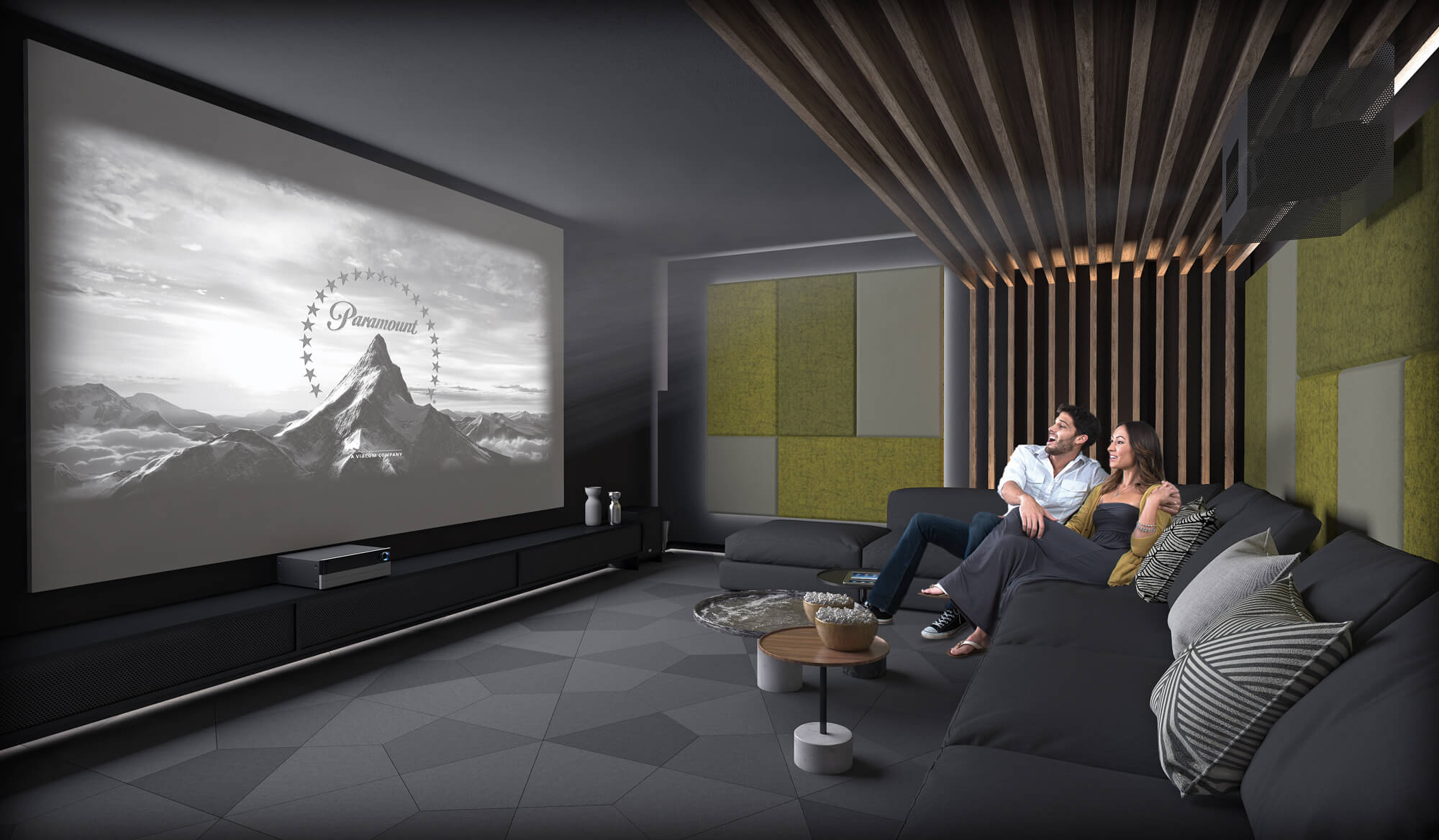 Istanbul Luxury Nature View Homes - Cinema room