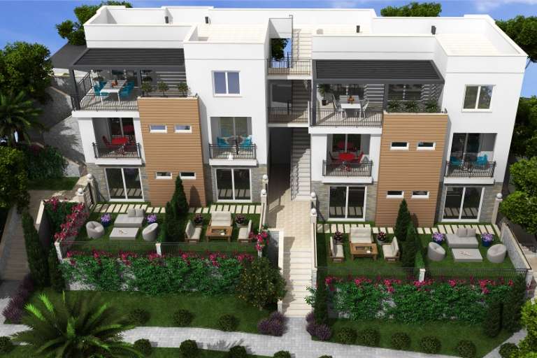 Bodrum Sea Front Investment Apartments - Modern Bodrum property