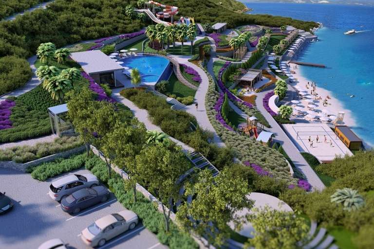 Guvercinlik Sea Front Investment  Villas - Extensive on-site facilties