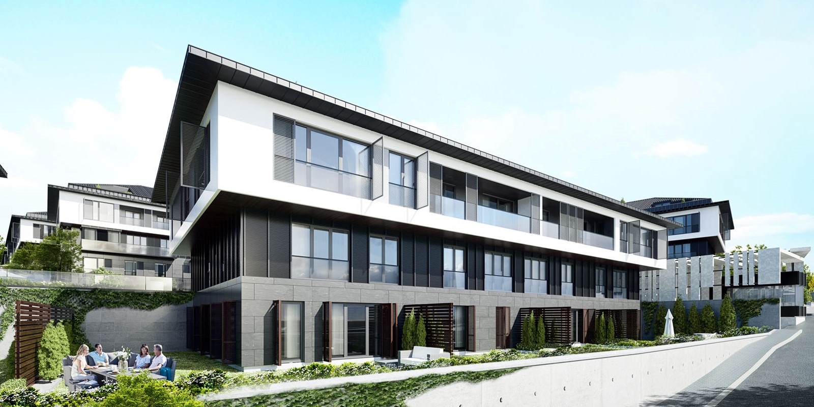 European Istanbul Luxury Marina Apartments - New low-rise complex