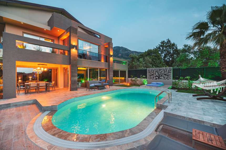 Quality Luxury Ovacik 3-Bed Villa - Outdoor pool