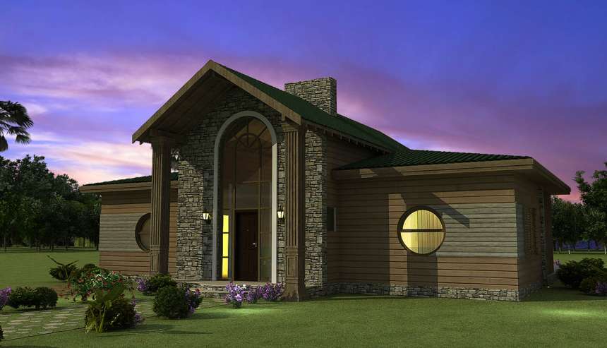 Off-plan Luxury Ovacik Bungalow - New traditional design