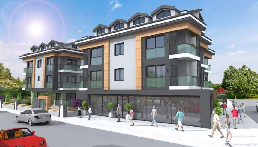 Off-Plan Central Fethiye Apartment - Shops on-site