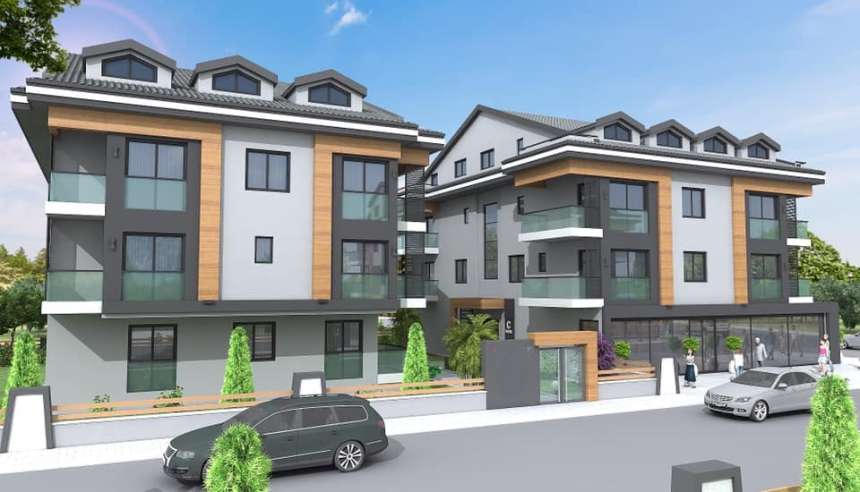 Off-Plan Central Fethiye Apartment - Gated complex