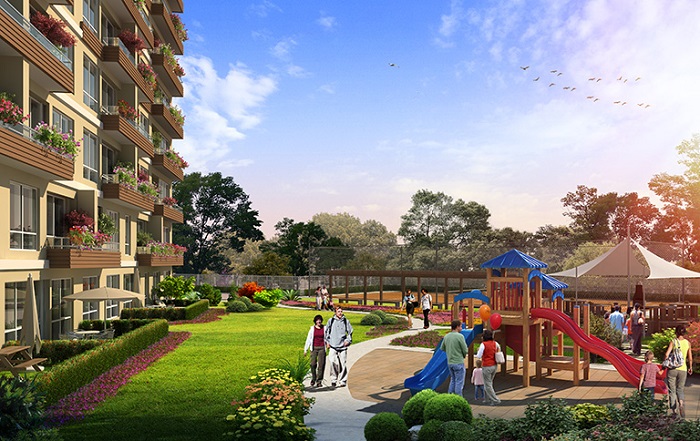 Sea View Asian Istanbul Apartments - Landscaped gardens