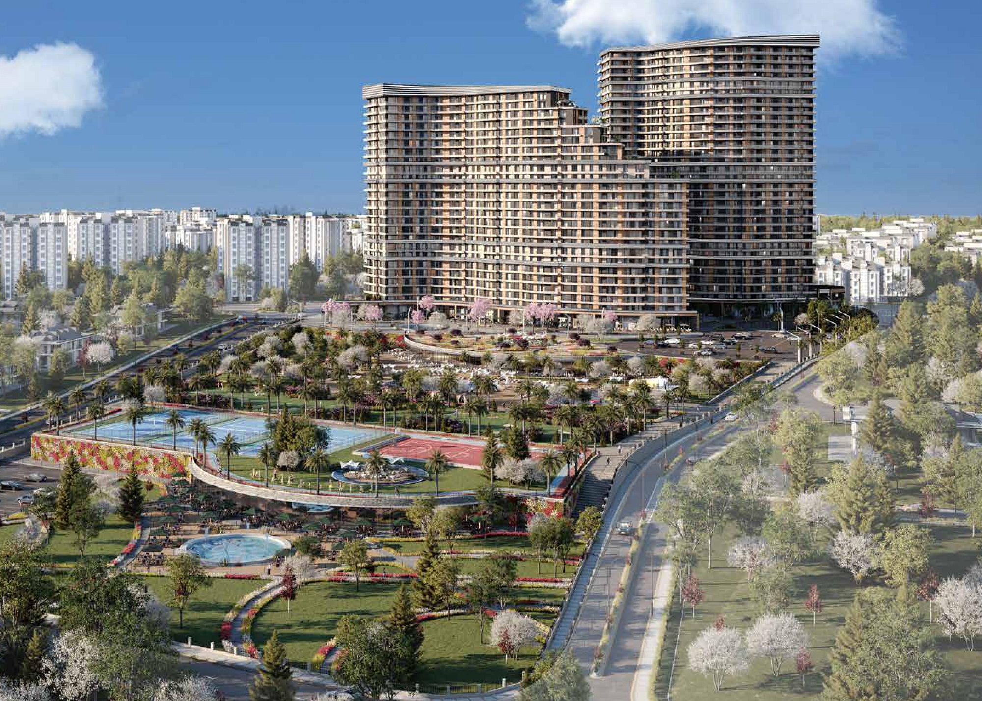Istanbul Sea View Apartments - Off-Plan - Vast landscaped gardens