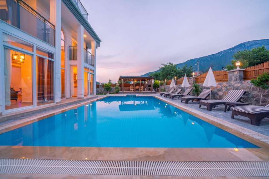 Detached 4-Bed Ovacik Villas - Private pool