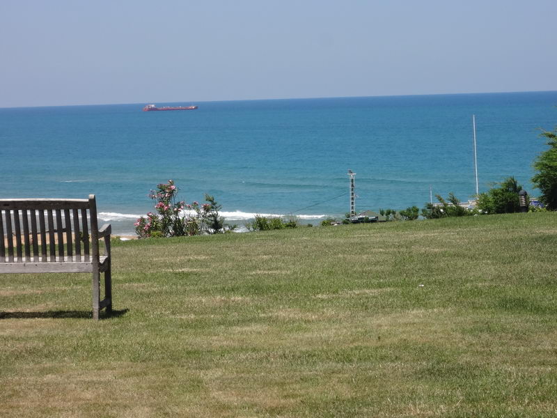 Beachfront villa Kumkoy - Sea view from garden