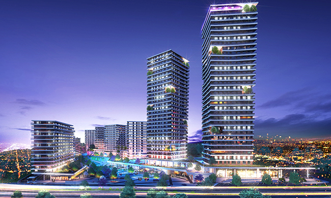 	 Luxurious Istanbul Investment Flat|Esenyurt - Complex view