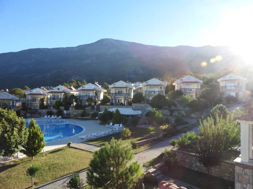 3-Bed Sea View Ovacik Villa - Mountain backdrop